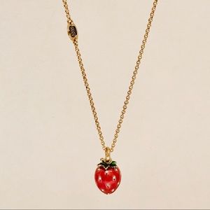 Juicy Couture Strawberry Pendant Necklace
